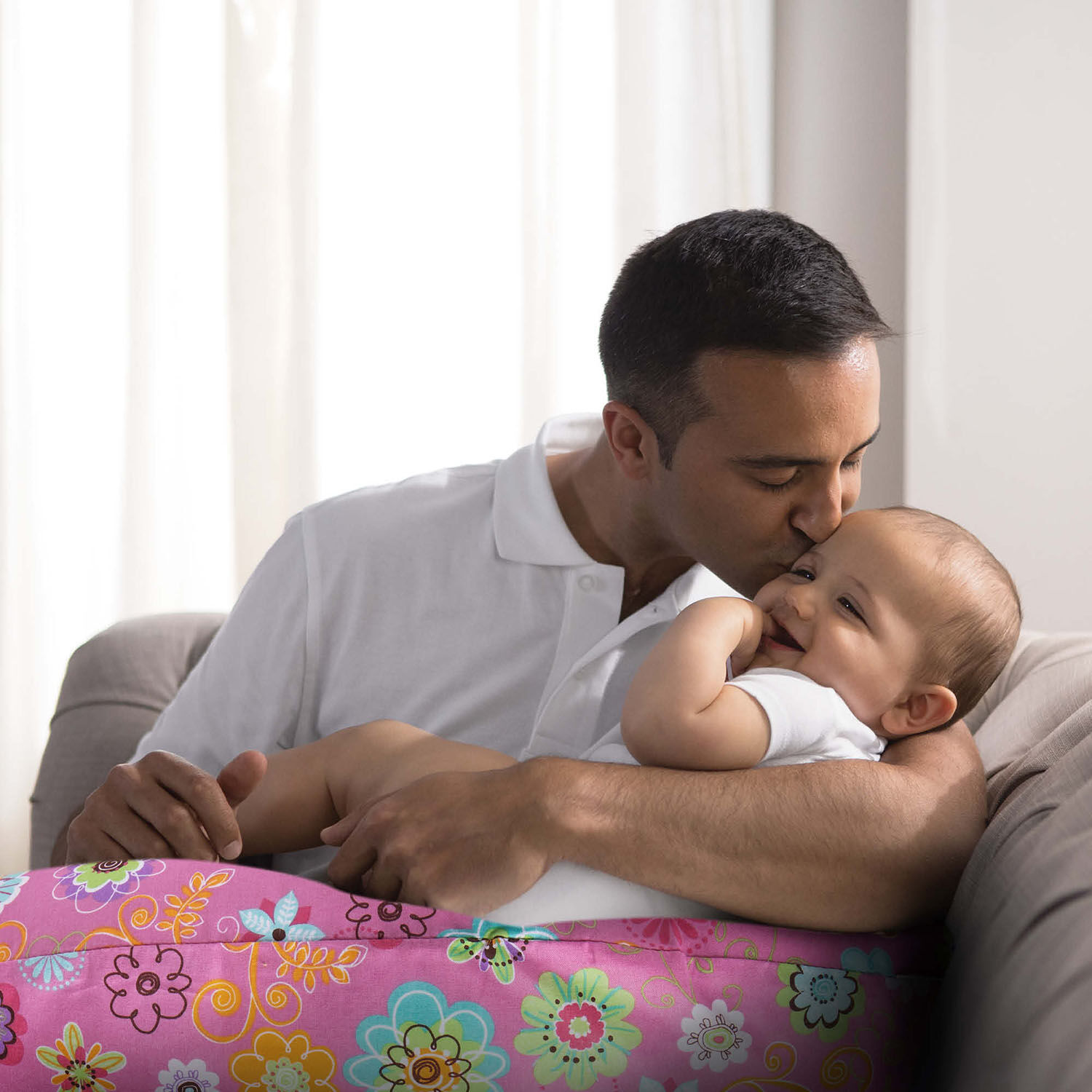 Boppy Pillow Cover Wild Flowers Online For Newborns Infant